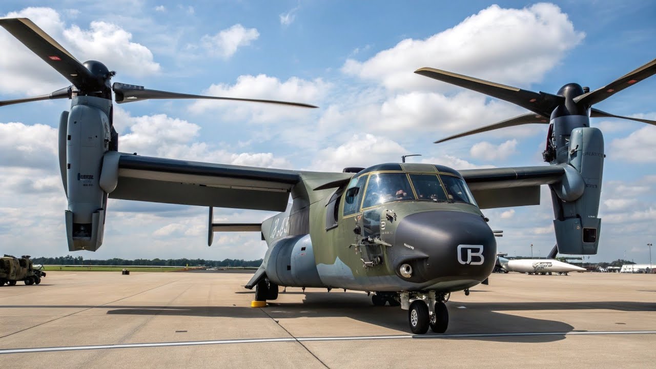 MV-22C16 SkyShredder – боевая машина будущего, меняющая представление о превосходстве в воздухе.