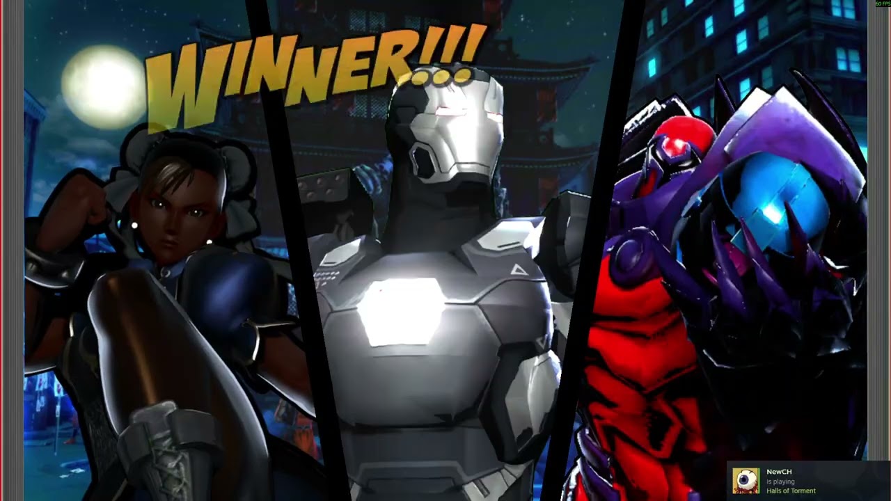 Marvel VS Capcom 3: Community Edition - 1CC (failed) - War Machine / Shadow Lady / Onslaught