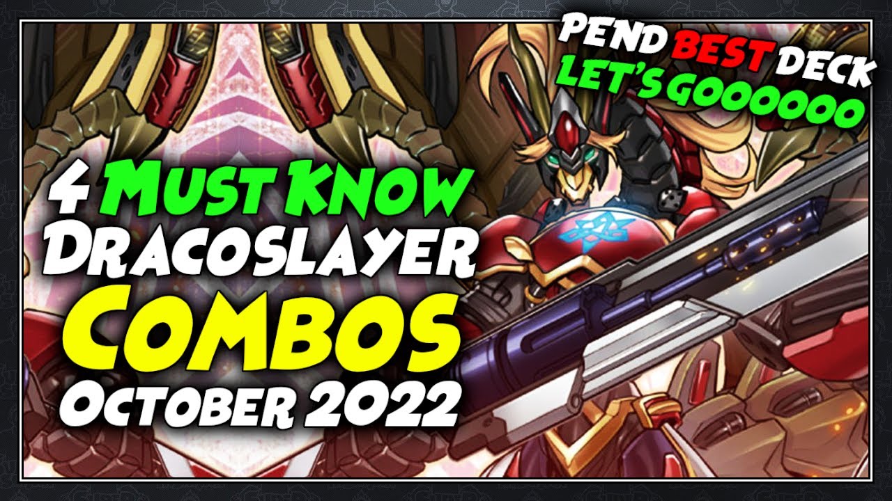 4 Must Know Dracoslayer Combo Tutorial | POST DARKWING BLAST | October 2022 | Yu-Gi-Oh!