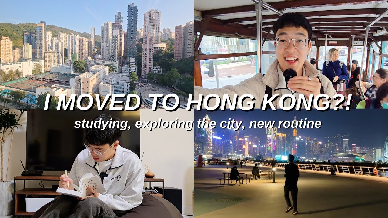 STUDY VLOG | DAY IN THE LIFE in HONG KONG *studying & exploring the city* MOVING TO A NEW CITY?