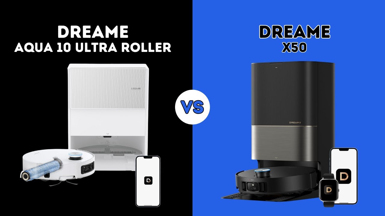 ⭐ DREAME AQUA 10 ULTRA РОЛИК ПРОТИВ DREAME X50 ⭐ | СРАВНЕНИЕ