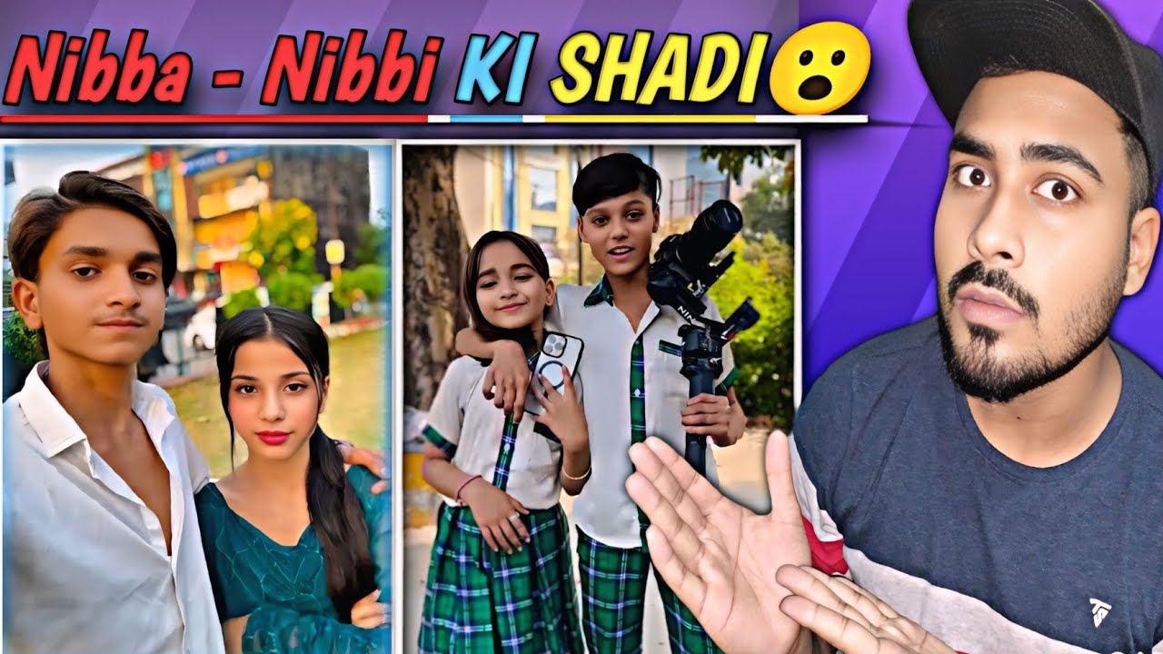 NIBBA - NIBBI KI SHADI 😮||Nibba-Nibbi roast video || comedy roast ||