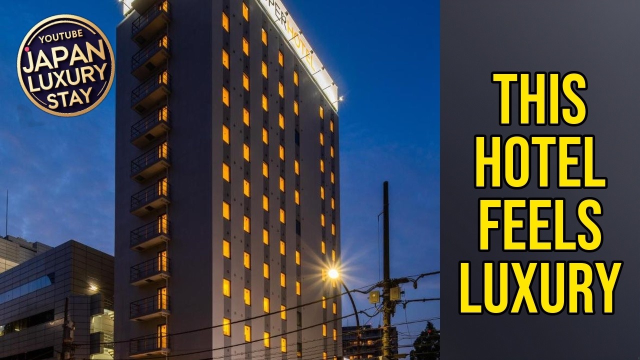 Super Hotel Tokyo Shiba - This Hotel Feels Luxury | Tokyo, Japan🏨