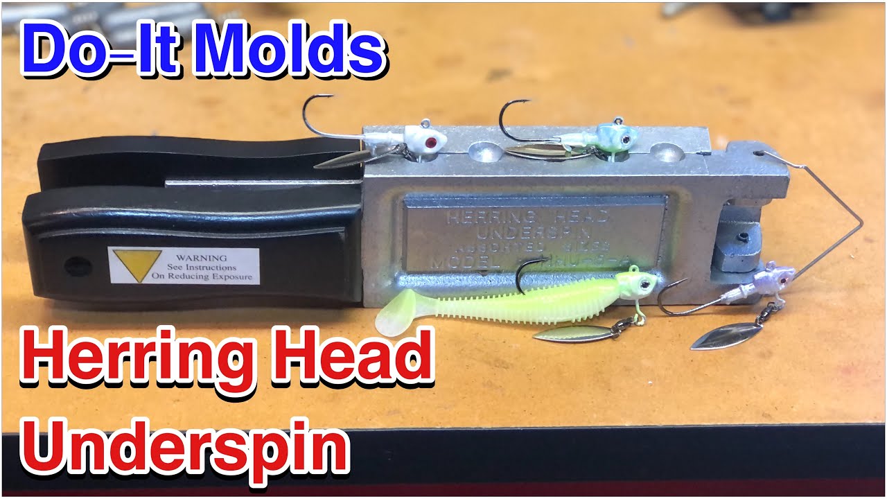 Do It Herring Head Underspin Do-It Molds | Underspins For Swimbaits