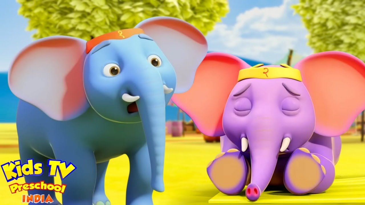 Ek Mota Hathi, चुहिया रानी, Hindi Rhymes and Cartoons for Kids