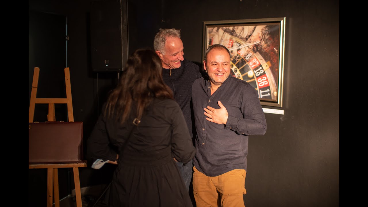 Dostoewskis Unieversum. Sergey Dubroff und Egor Pepov. Einf&uuml;hrungsrede und Musikbegleitung