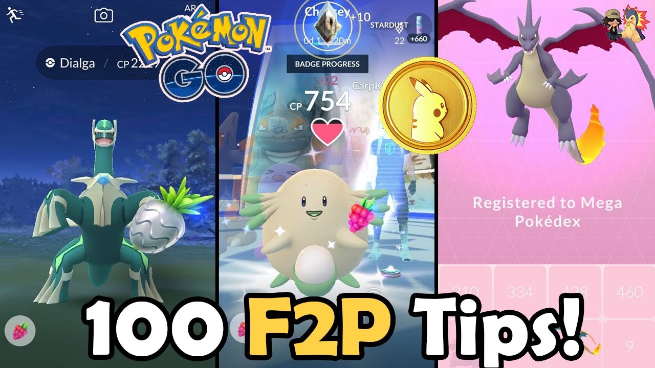 100 ЛУЧШИХ СОВЕТОВ И ПОДСКАЗОК В Pokémon GO! | Руководство по бесплатной игре (F2P) | Как играть ...