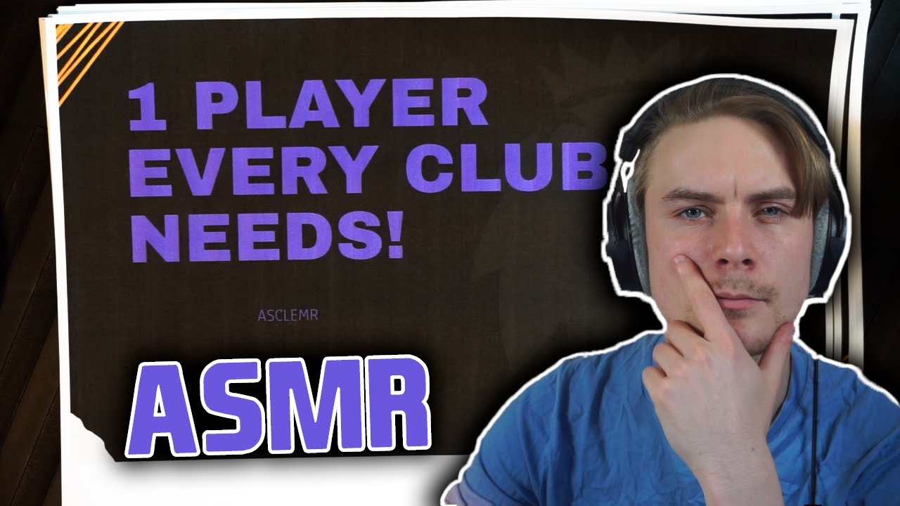 ASMR | 1x Player 'Every Club Needs' | 2023-24 Transfer Window! (Whispered ASMR | Eating Sounds)