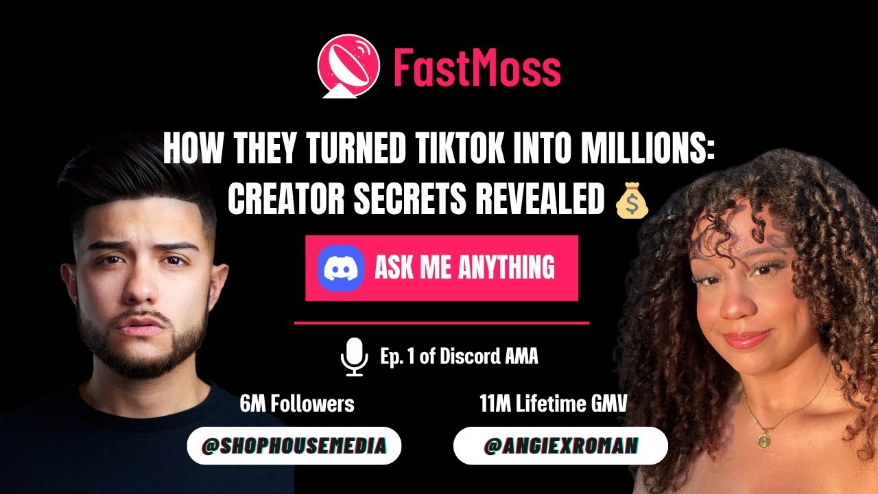 How They Turned TikTok Into Millions: Creator Secrets Revealed | FastMoss AMA Ep.01