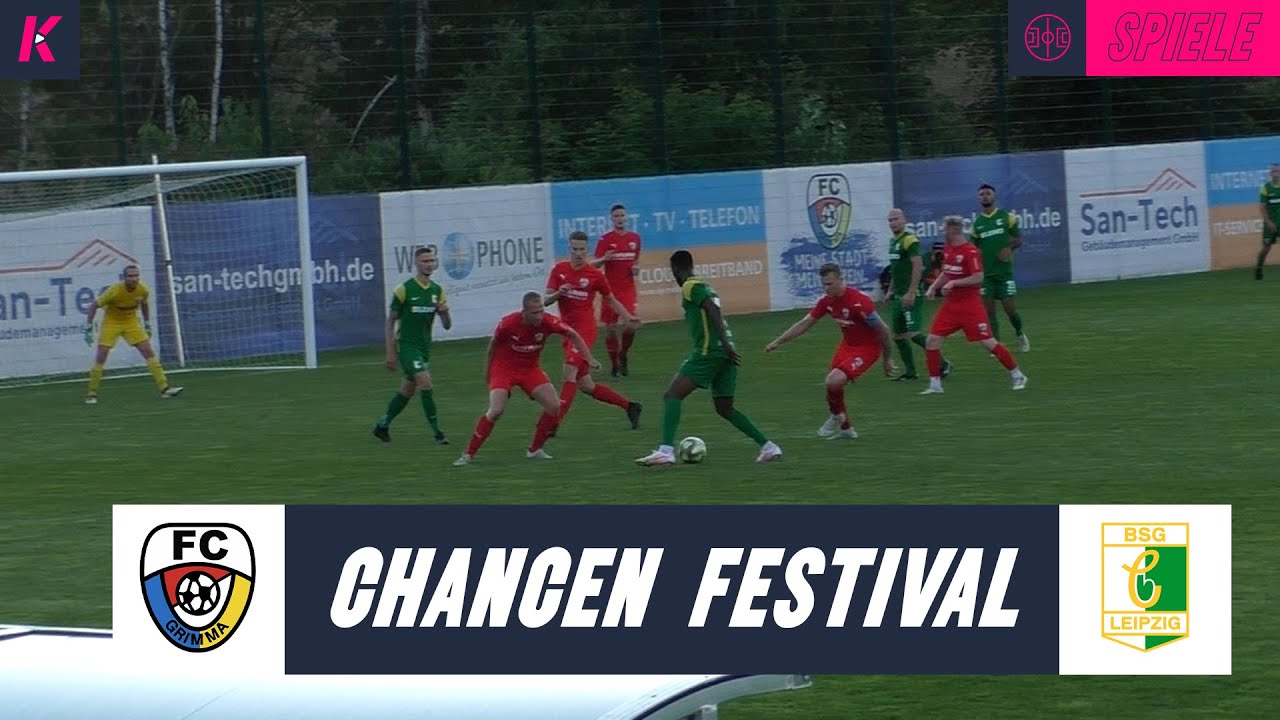 Kurioser Torwartfehler bei Chancenfestival | FC Grimma - BSG Chemie Leipzig (Testspiel)