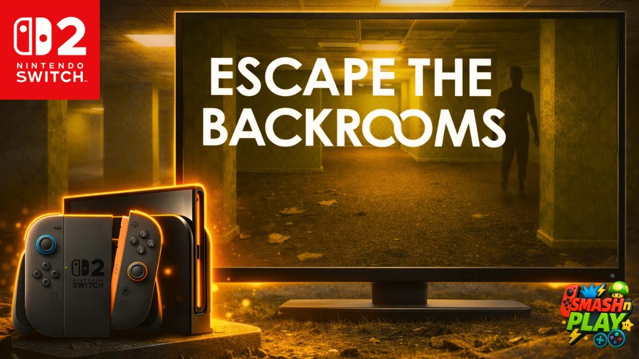 Escape the Backrooms  Nintendo Switch 2 Gameplay - Docked Mode
