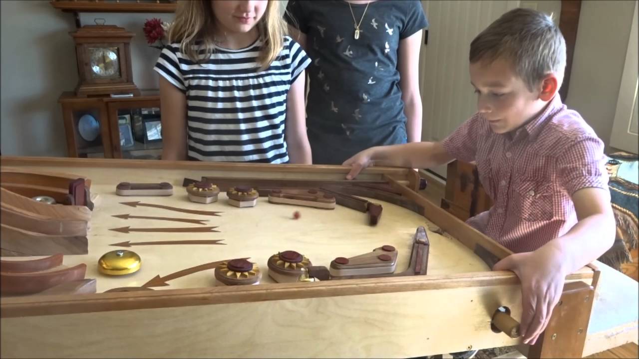 MARBLE PINBALL MACHINE