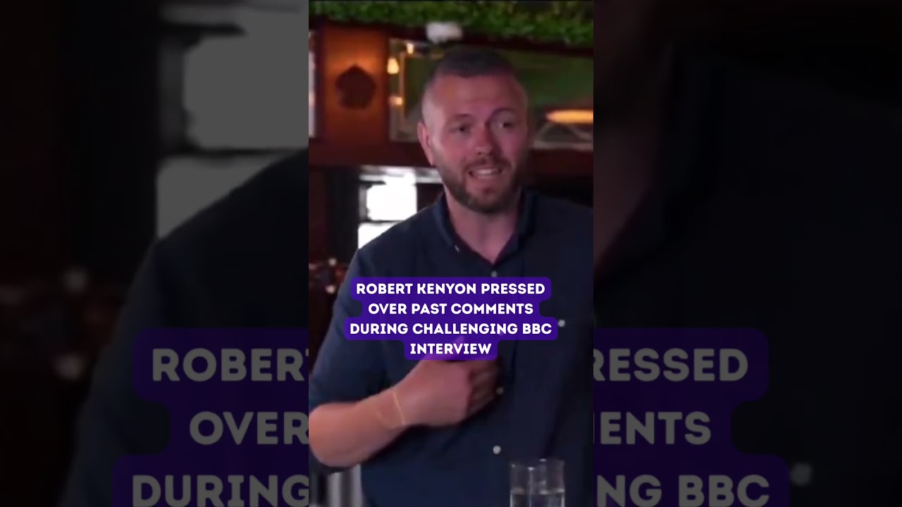 Robert Kenyon Pressed Over Past Comments During Challenging BBC Interview