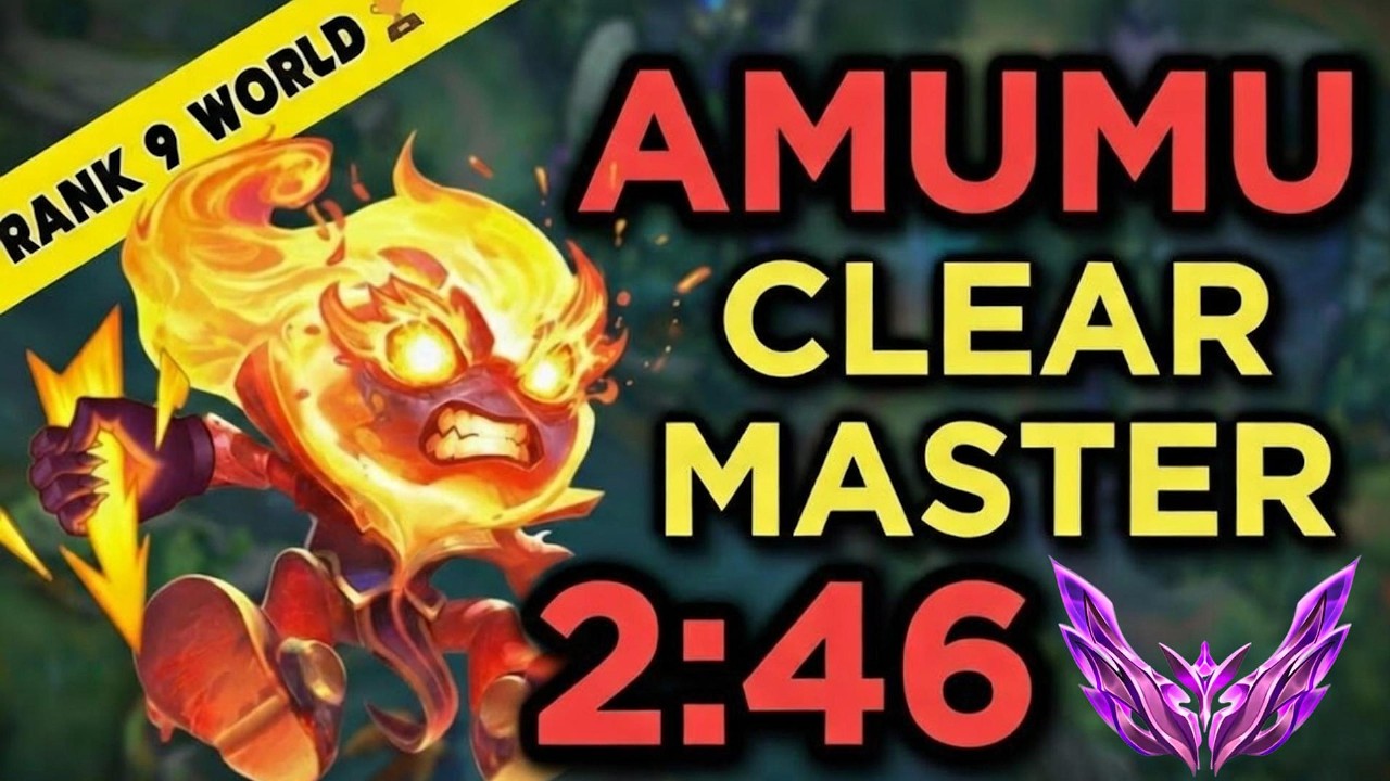Amumu Full Clear 2:46 &ndash; Meilleur Pathing Jungle S16
