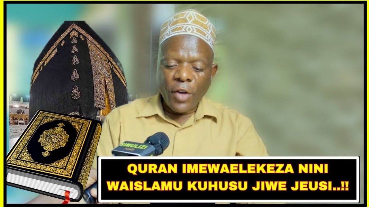 SHEIKH KADA AMEANIKA UKWELI: JE, WAISLAMU WANAFANYA IBAADA YA MASANAMU KWA KUABUDU JIWE JEUSI..!!