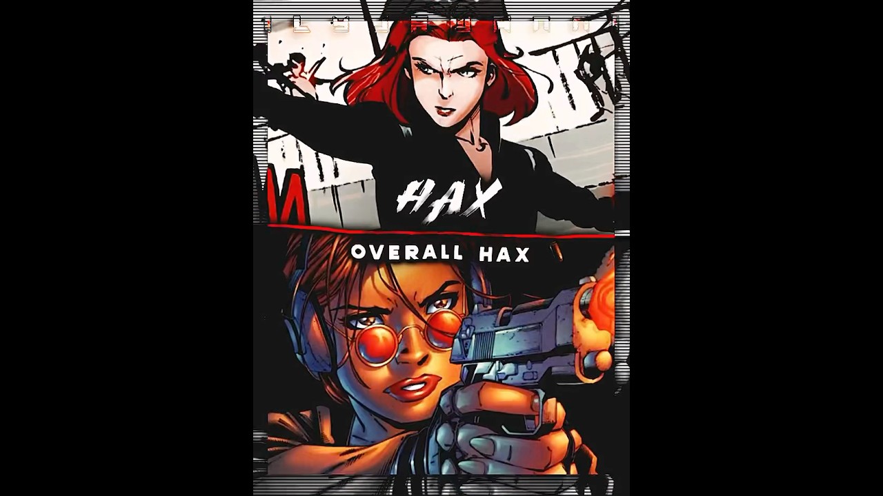 Black Widow (Comics) vs Lara Croft (Comics) || VS BATTLES || #blackwidow #laracroft #vs #ilyjawanni