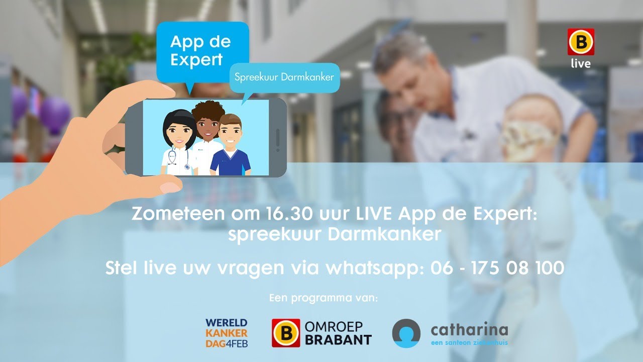 App de Expert: spreekuur darmkanker