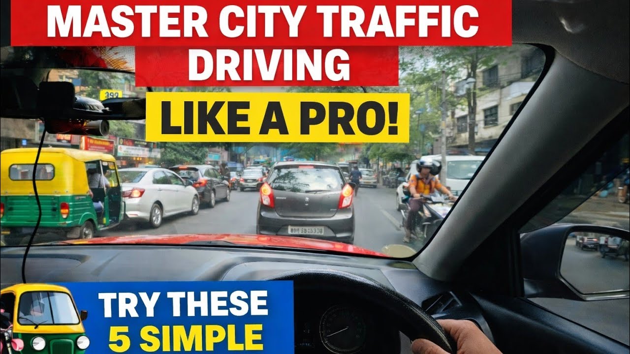 Master City Traffic Driving Like a Pro I Try These 5 Simple Techniques