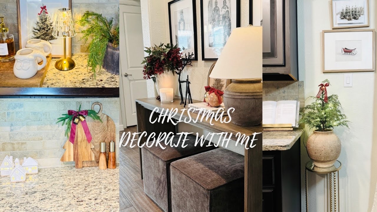 *New*Christmas decor 2025/ Idées & inspiration déco de ma cuisine Très Neutre ~ classic ~ moderne