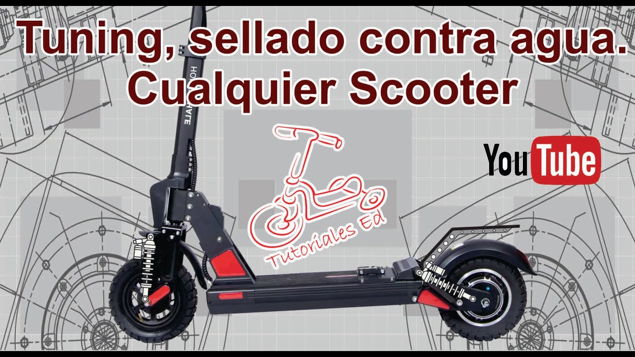 Sellado de Scooter Electrico HONEYWHALE C1, BOGIST C1