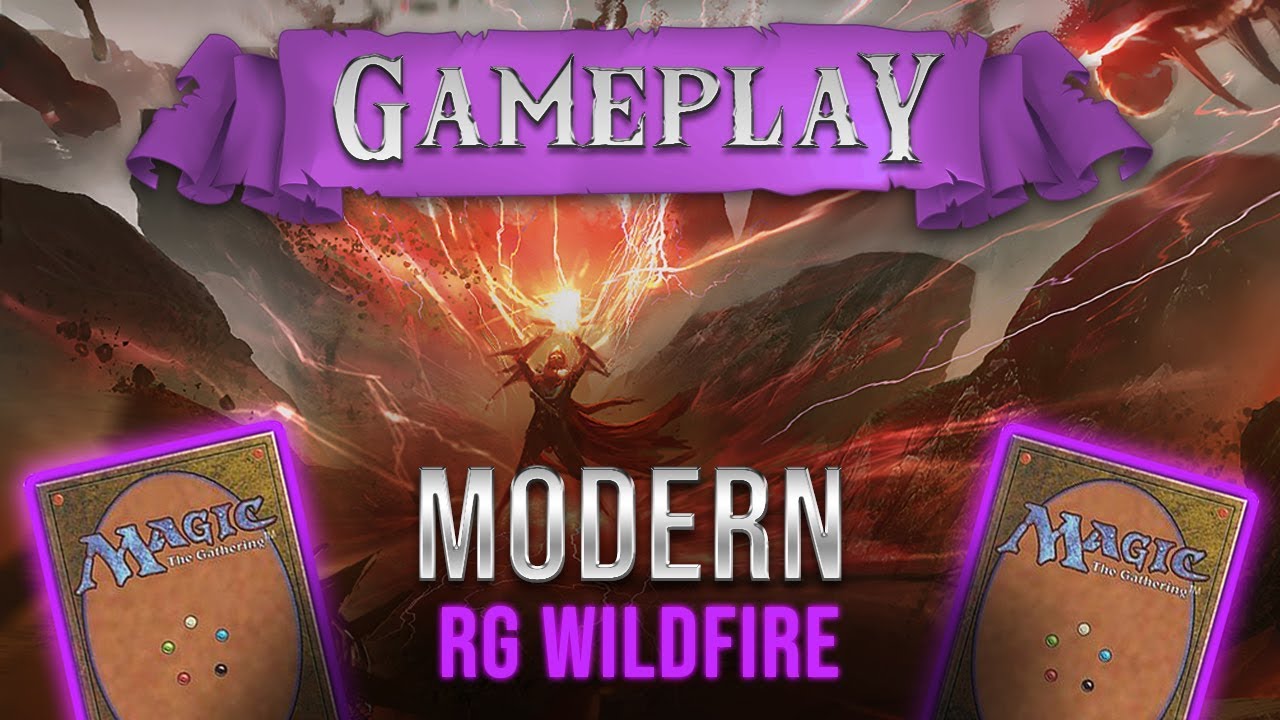 Gameplay: RG Wildfire x Eldrazi & Taxes (Budget Modern)