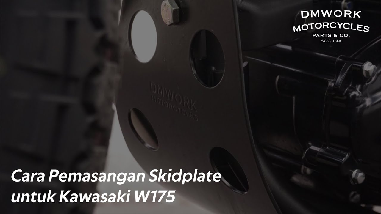 Cara Pemasangan Skidplate W175 #DMWorkMotorcycle