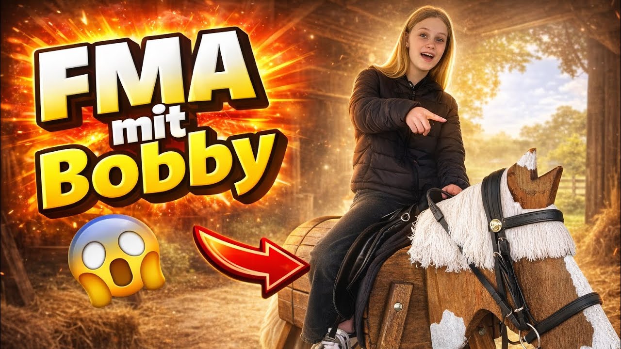 FMA mit Holzpferd BOBBY!🐴👀💞bin ICH gefallen?😅