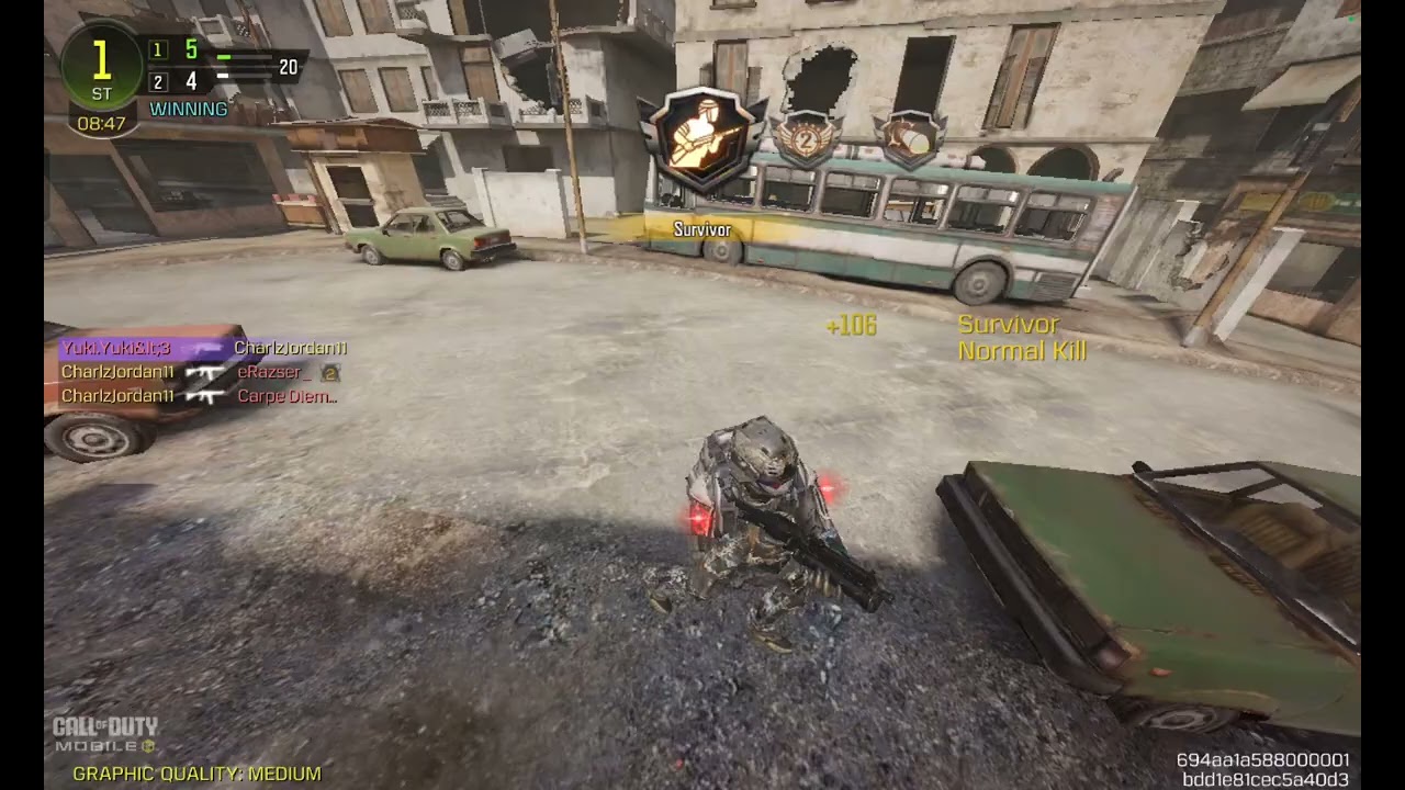 CODM I'm playing with mythic Grau 5.56 But it's gun