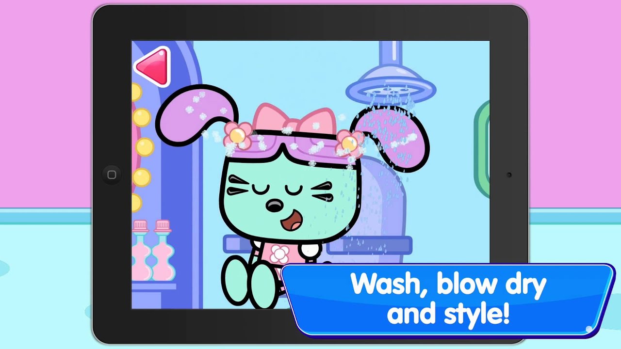 Wubbzy's Beauty Salon App for Kids