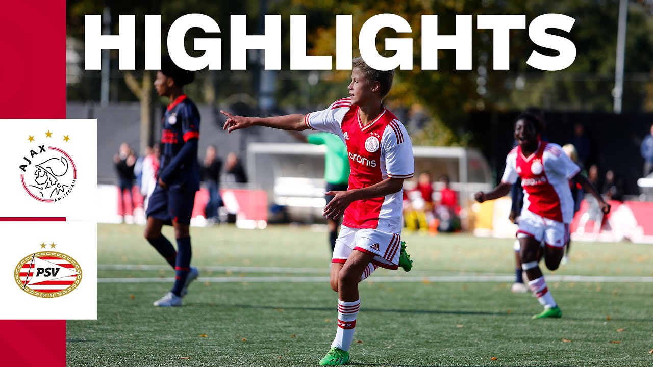 Jonkies maken het verschil 🤩 | Highlights Ajax O16 - PSV O16