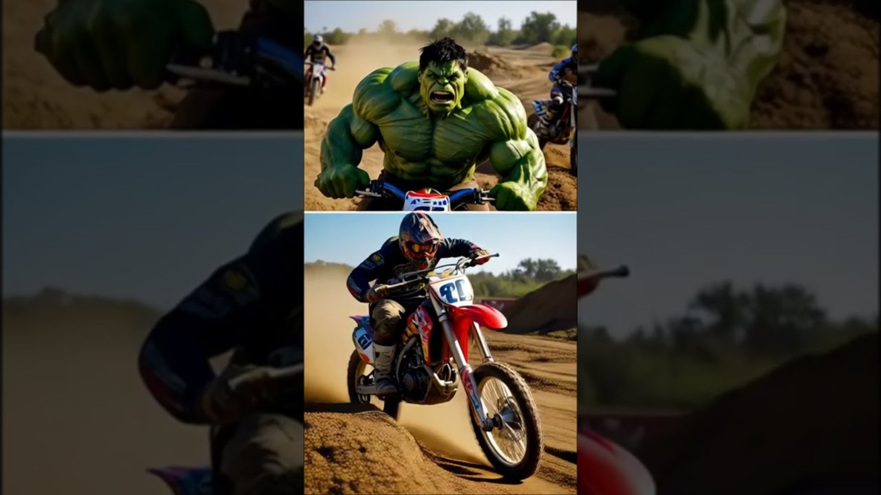Laughter and Dust: Hulk on a Bike