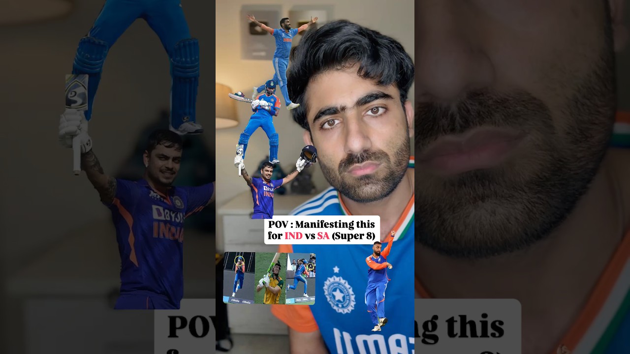 Ind vs SA Super 8 | Nishchay verma #indvssa #super8 #cricket #t20worldcup #teamindia #southafrica