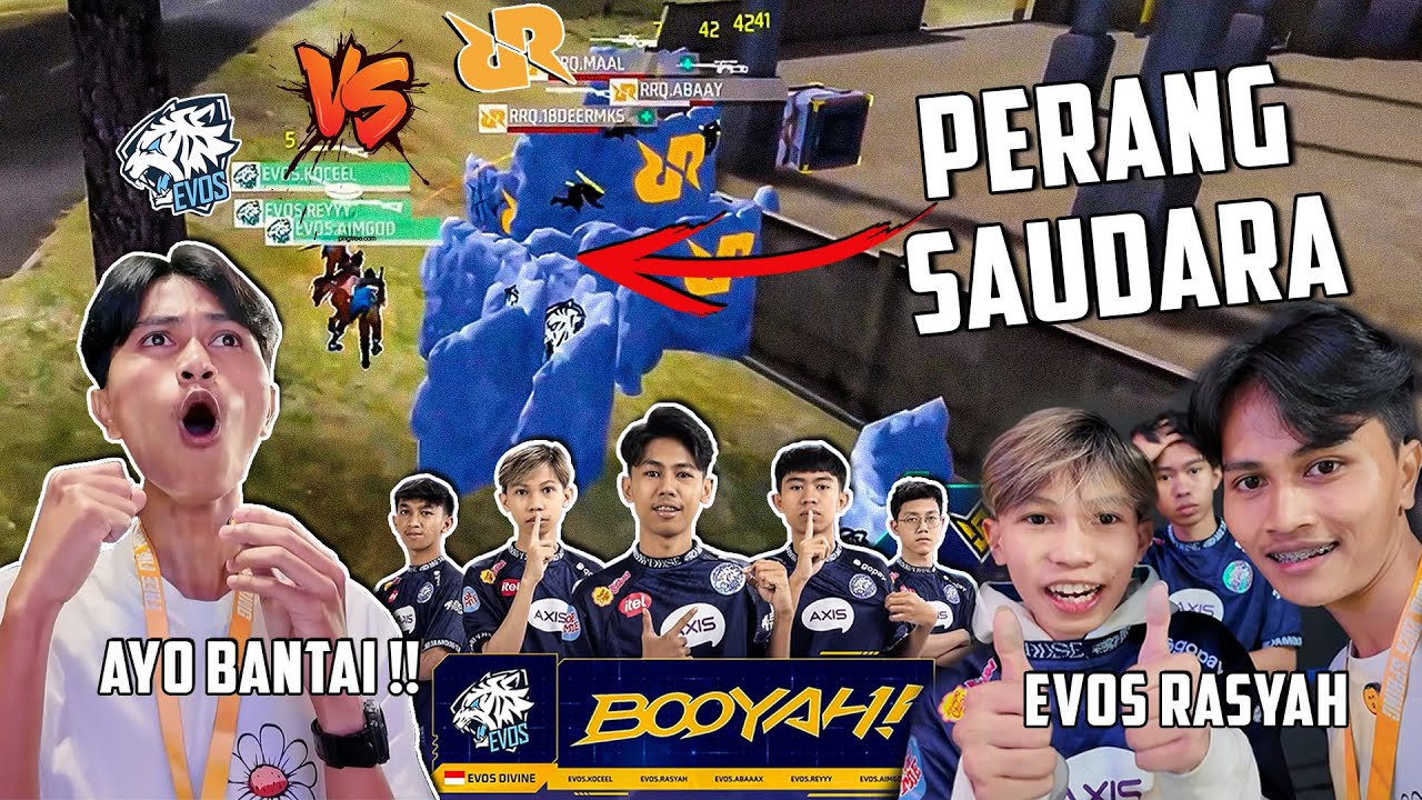 EVOS RASYAH AKHIRNYA MAIN DI PANGGUNG FFWS CUY !! GILA SKILL NYA JAGO BANGET !!