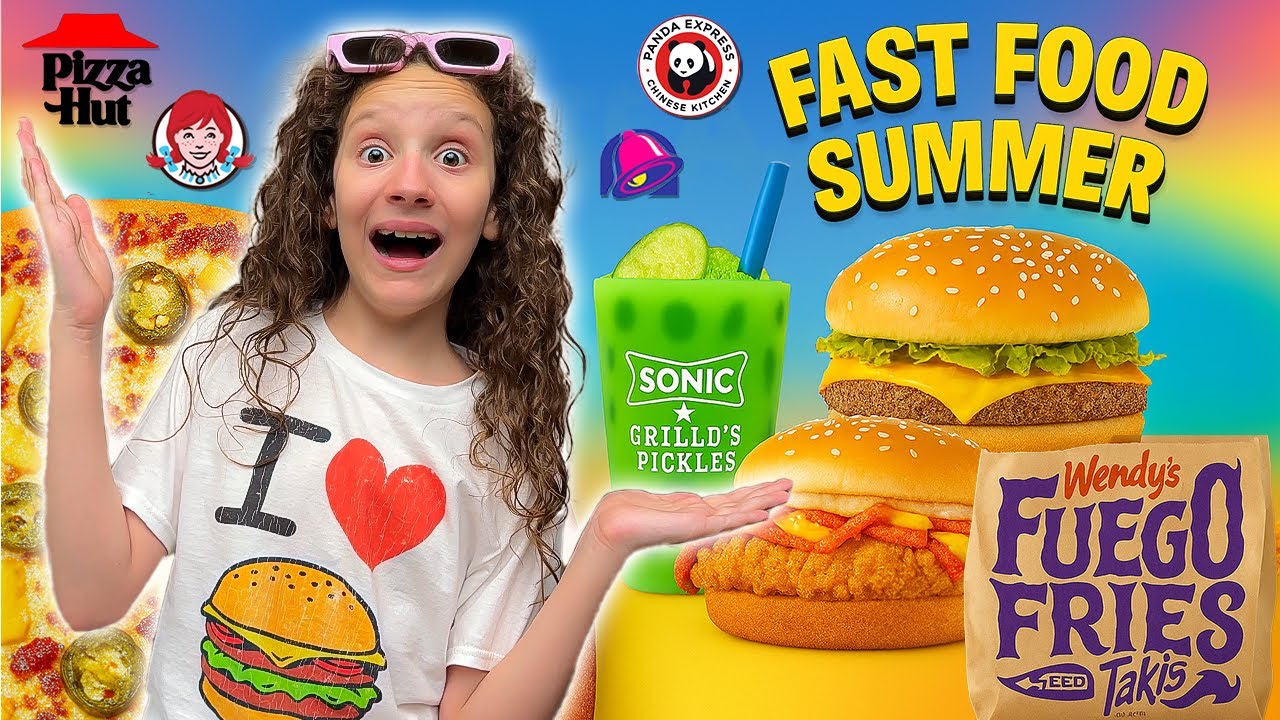 Wildest Fast Food of Summer 2025 — I Tried It All!