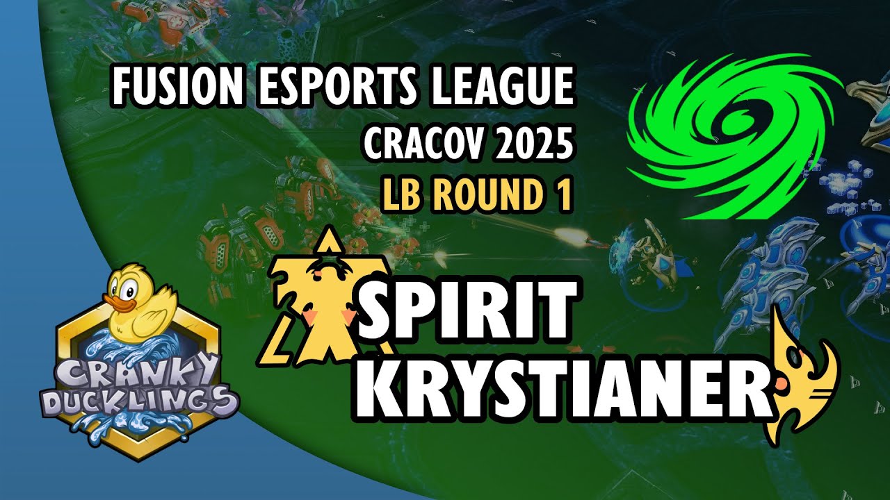 Spirit vs Krystianer - TvP | Fusion Esports League Cracov 2025 | Offline StarCraft 2 Tournament
