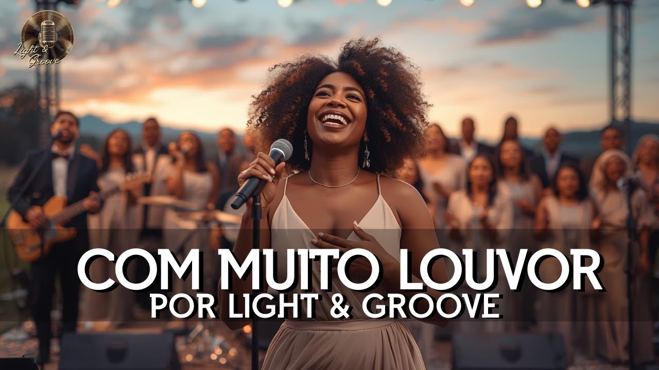 Com Muito Louvor - Versão Groove Worship | Light & Groove | Louvor Soul & R&B