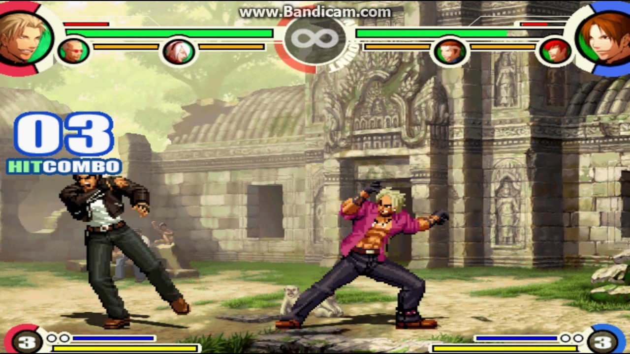 King of Fighters XI Shen Combo