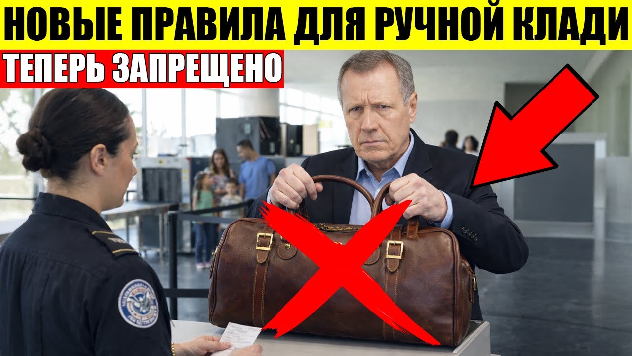 БЕЗУМНЫЕ Правила Для Провоза РУЧНОЙ КЛАДИ С 2026 ГОДА (новое)