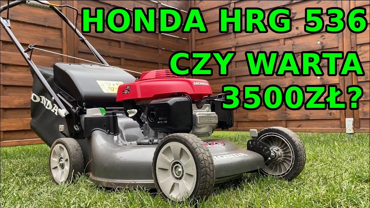 Honda HRG 536 C7 -Test kosiarki, jej wady i zalety #51