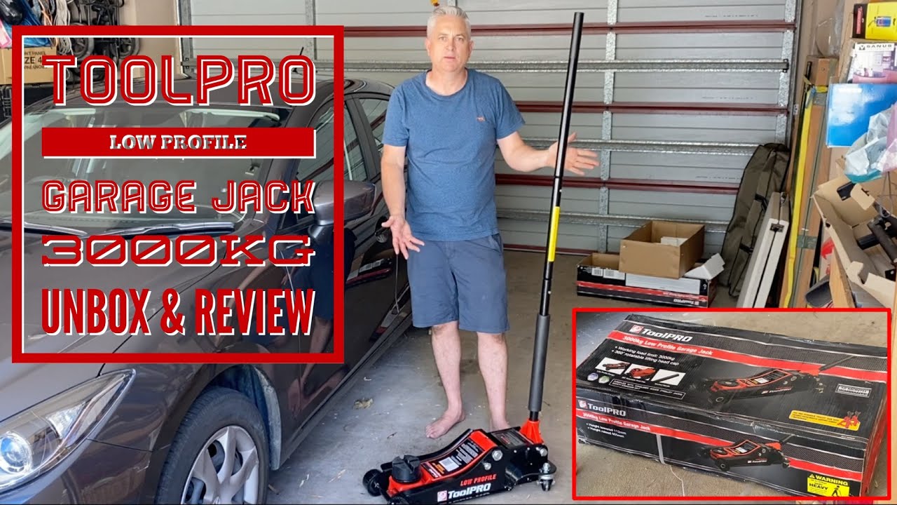 Toolpro 3000kg Low Profile Garage Jack Review