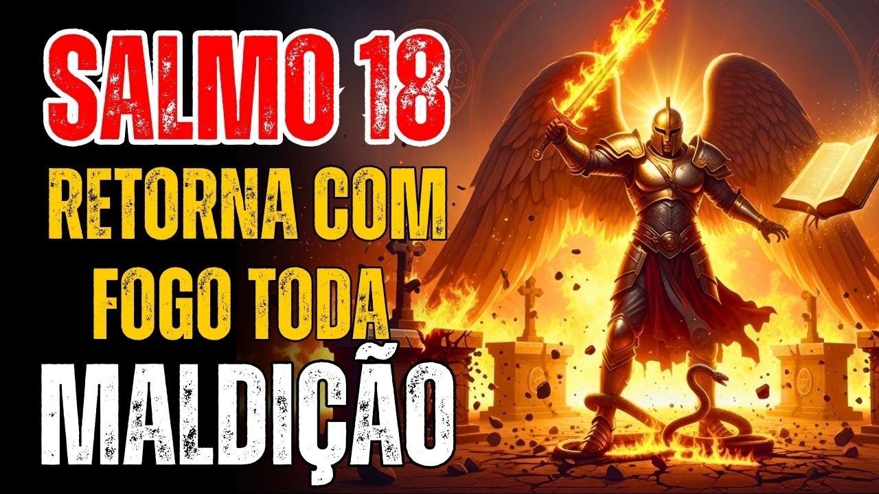 ⚔️ Só de ouvir, todo feitiço VOLTA queimado: lei do retorno ativada pelo Salmo 18