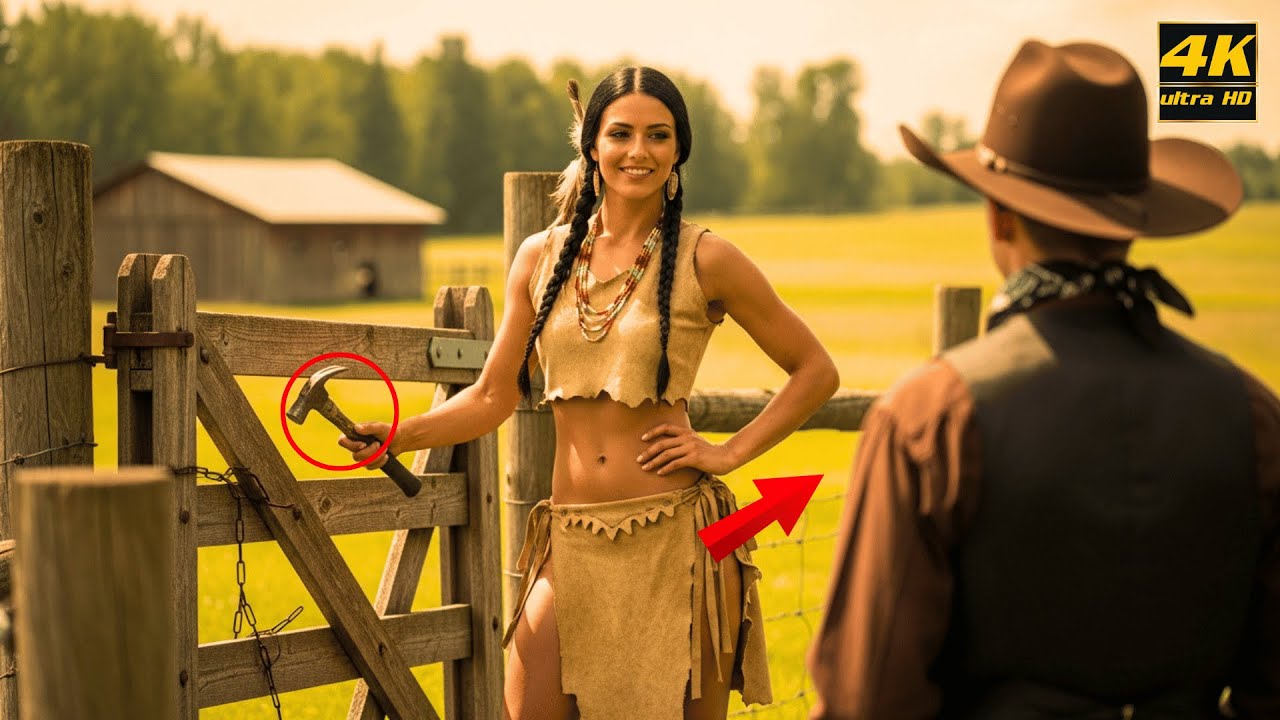 “The Apache Girl Whispered ‘Fix My Gate’—The Rancher Smiled: ‘What Do I Get in Return?’”