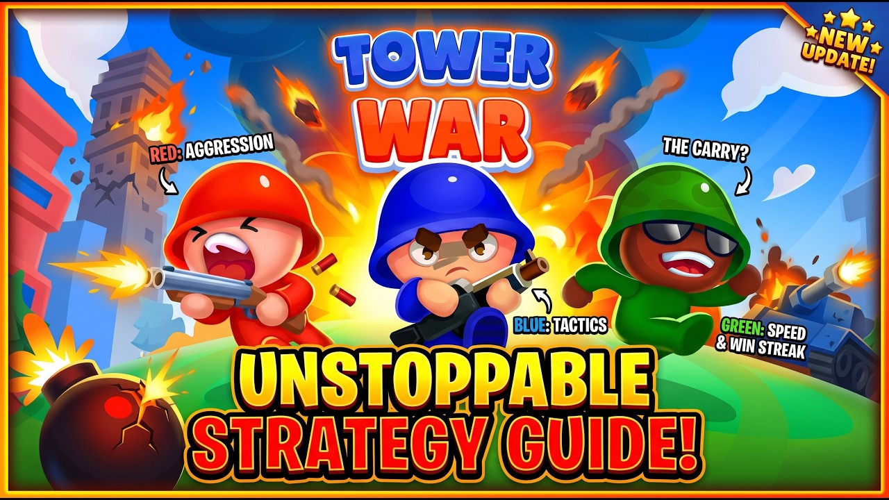 Tower War – Tactical Conquest🔥 | Epic Strategy Battles!