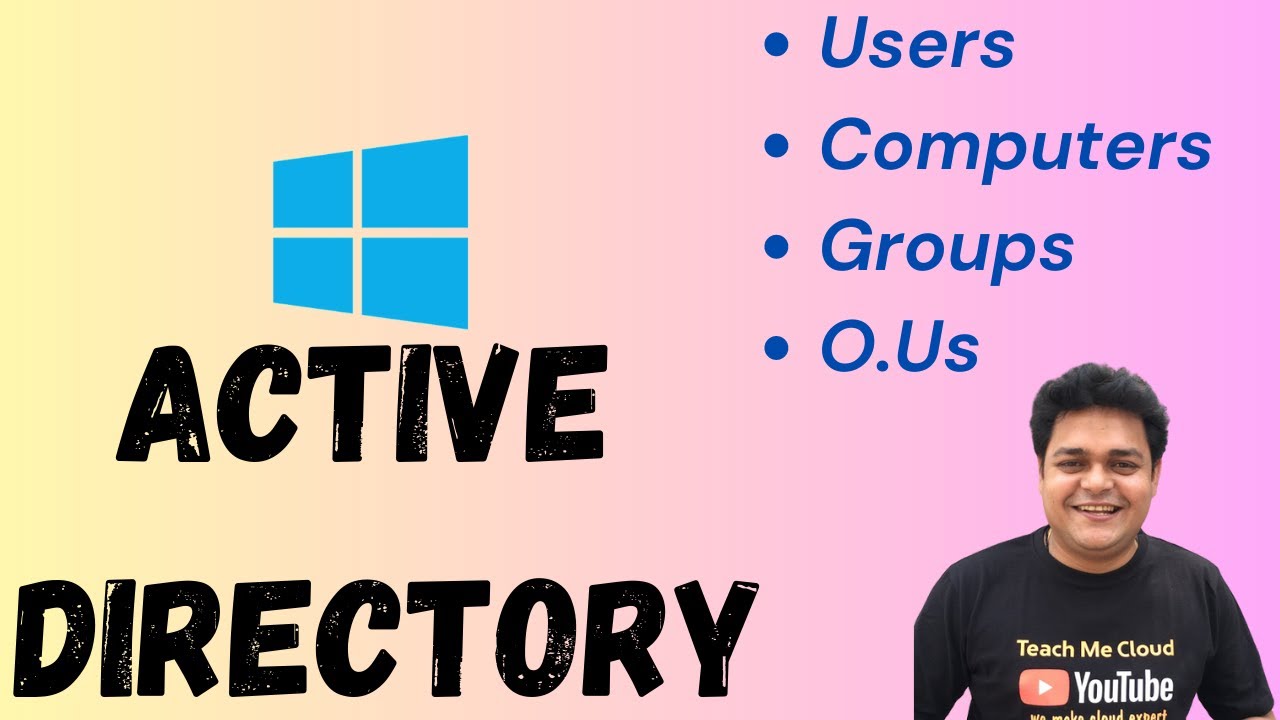 Understand Active Directory Users , Groups , Computers and O.U. !  Server 2016 !