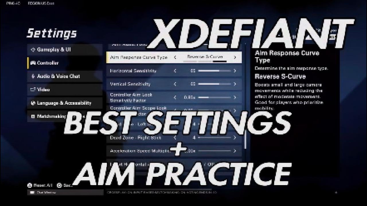 AIMBOT SETTINGS IN XDEFIANT!! 🎯☢️ (BEST XDEFIANT PS5/XBOX SETTINGS+AIM PRACTICE)
