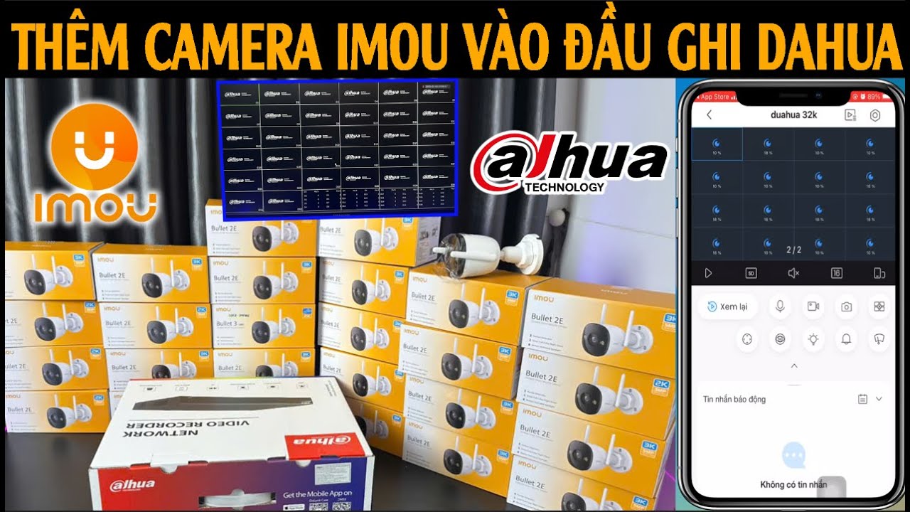 HƯỚNG DẪN CÁCH THÊM CAMERA IMOU VÀO ĐẦU GHI DAHUA #cameraimou  #DAHUA #THEMCAMERAIMOUVAODAUGHIDAHUA