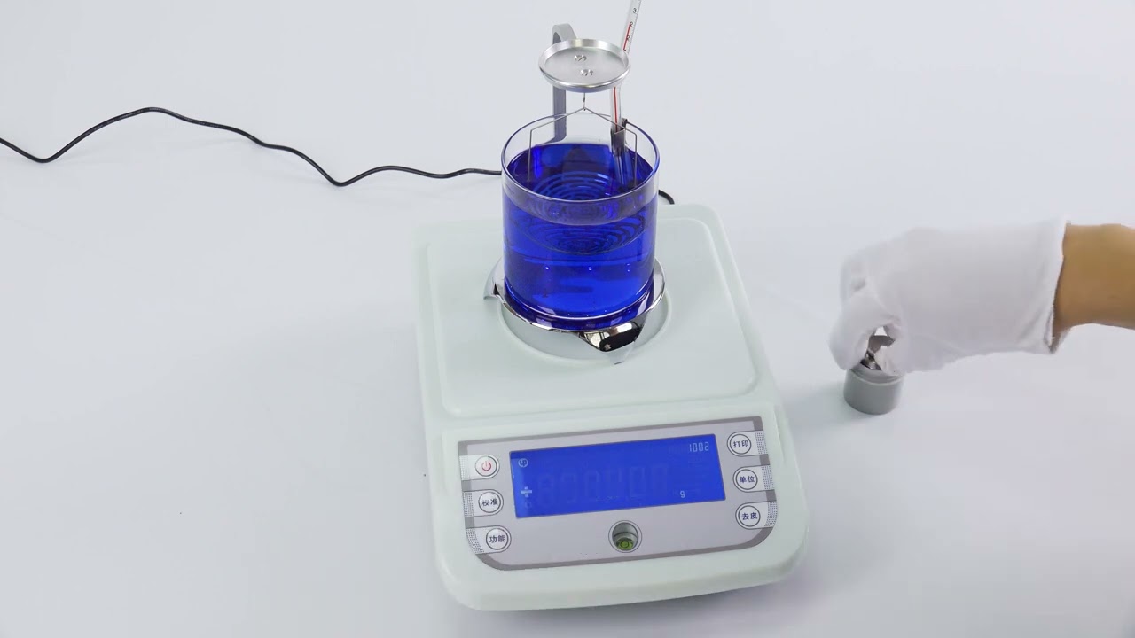 Density Scale, solid and liquid density testing