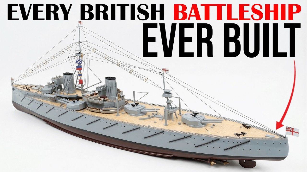 Every British Battleship Class Ever Built