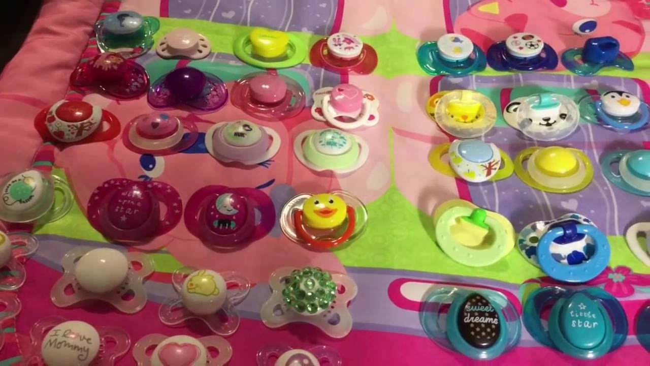 La colección de chupones magnéticos de mis bebes reborn / Video actualizado 2016