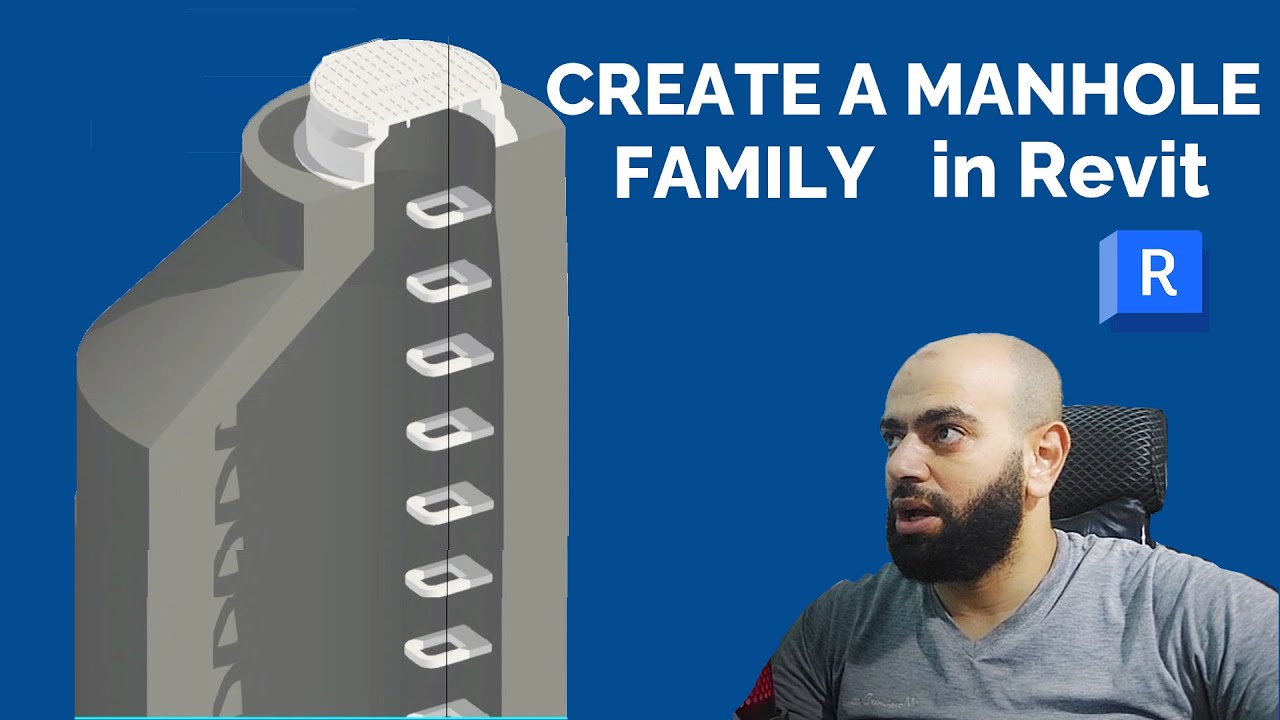 01 Create a manhole family in Revit